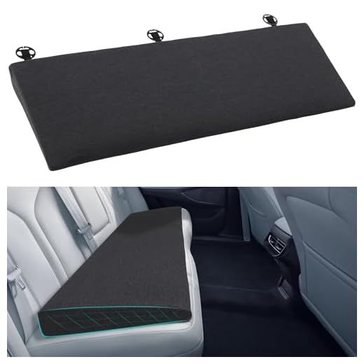 BALAPET Car Seat Wedge Cushion Car Back Seat Gap Filler is Used to Fill The Rear Seat of The Car to Adjust The Flatness of The Seat,Comfortable to Sleep, Suitable for Car Backseats,Truck Trunks,Camp