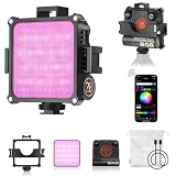 ZHIYUN Fiveray M20C [Oficjalny] Latarka wideo RGB 20W, światło LED do streamingu, magnetyczna mini latarka wideo z 1950 luksami/ 2500~10000K/ 4500mAh/ CRI 94+/ TLCI 96+/ Bluetooth Mesh, ultracisza