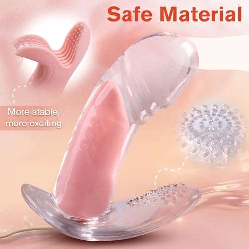 Vibrating Nipple Clamps Wearable Panty Sex Toy for Strong Stimulation - Image 3