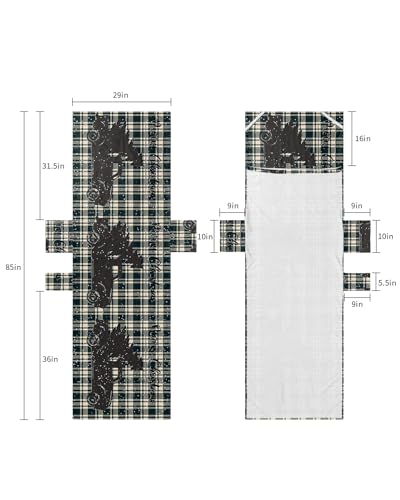 Christmas Beach Lounge Chair Towel Cover, Soft Chaise Lounge Towel with Side Pockets Patio Pool Chairs Cover for Beach/Pool Sunbathing 29x85 Xmas Tree Truck Winter Snowflake Green Plaid