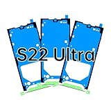 BESJMYT 3PCS Waterproof Screen Sealing Adhesive Tape for Samsung Galaxy S22 Ultra Waterproof Seal Sticker Tape Seal Sticker Glue Replacement Part for Samsung s22 Ultra SM-S908U SM-S908U1 - Image 1