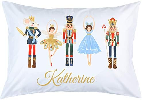Personalized Nutcracker Ballet Pillow Case - Children's Gift - Christmas Gift