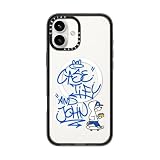 CASETiFY インパクト MagSafe対応 iPhone 16 Plus ケース [スリム / 2.5mの落下試験をクリア (MIL規格4倍相当) / ワイヤレス充電およびMagsafe対応] - CASETiFY AND JOHN (graffiti) - クリア ブラック