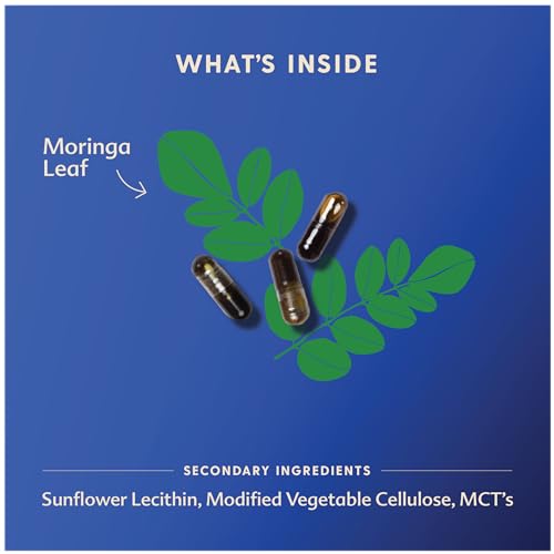 Motherlove Moringa (60 Liquid caps) Lactation Supplement to Support Breast Milk Supply—Non-GMO, Organic Herbs, Vegan, Kosher - Thumbnail 4