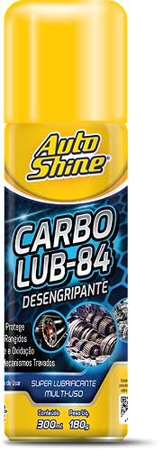 Autoshine DESENGRIPANTE CARBONLUB 300ML AEROSSOL, Incolor