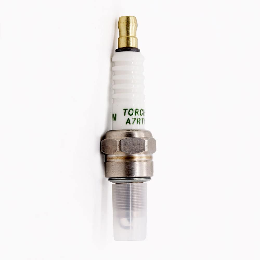 4 PCS TORCH A7RTI Iridium Spark Plug Replace for NGK 7544/CR7HIX Spark Plug, for Champion RZ7CT10 Spark Plug, for Denso IUF22, OEM