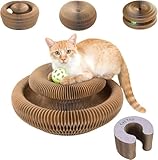 Accessoires Amusants Intégrés: Équipé d'une balle légère et d'une clochette qui attirent l'attention de votre chat, encourageant l'exercice physique et mental pour son bien-être quotidien