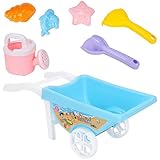 REYOK Jouet de Plage Enfant，Ensemble de Plage Jouets de pour bébé，Toy Sand Beach Chariot Outils réutilisable，Jouets de Plein Air Sable de dété Seaside Parfait pour Le Convient aux 3-10 Ans