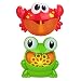 Produktbild 2pcs Kinder Bubble Maschine Spielzeug Badespielzeug Wasserspielzeug mit Krabbe und Frosch Figuren