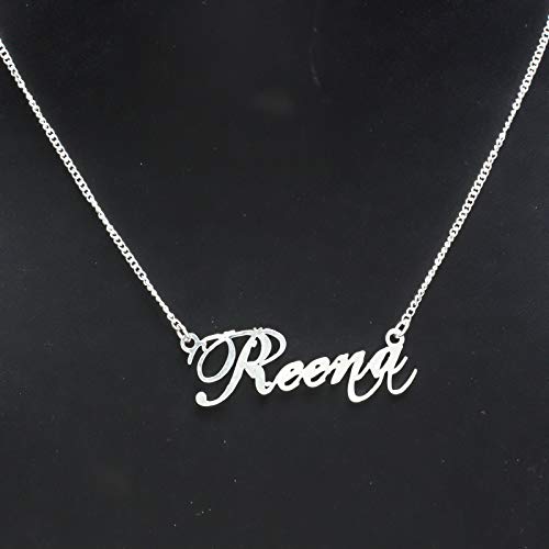 Silver Plating Silver Pebbles Necklace 