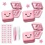 160PCS Pink