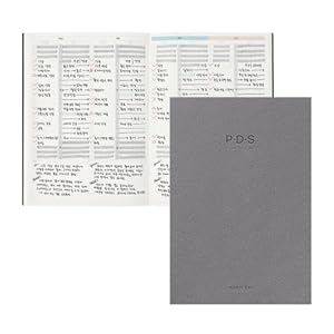 [ORODA] PLAN DO SEE Diary – 3 Month Undated Planner for Organization and Planning, 10 Minutes Time Block, Soft Cover, 5.8” x 8.2”