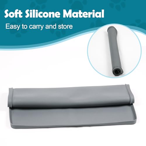 Transni Bandeja Para Suporte De Tapete Higiênico Para Filhotes, Suporte Antiderrapante Para Tapete H