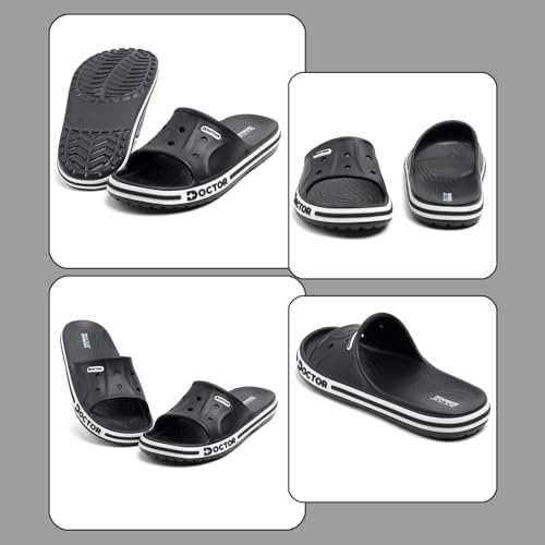 Image of Men EVA Slide Slippers | Lightweight Anti-Slip Casual Slides | Breathable Comfort Sandals for Indoor Outdoor Everyday Wear Walking Slippers