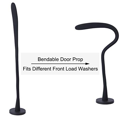 Front Load Washer Door Prop, Magnetic Washing Machine Door Holder, Keep Washer Door Open, Flexible Prop Fits Most Washing Machines #TOP4