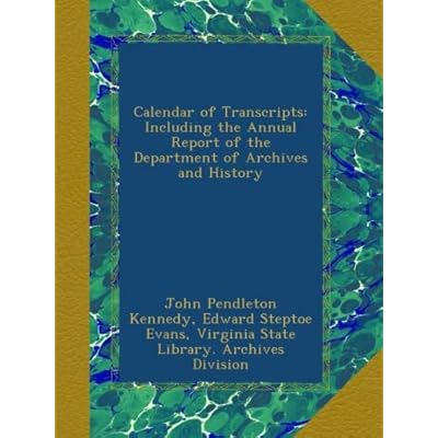 Calendar of Transcripts
