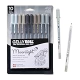 SAKURA Gelly Roll Moonlight Bolígrafos de gel, paquete de 10 unidades 50648