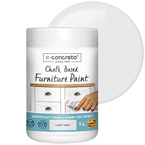 E-concreto Pintura de tiza para muebles Gris claro