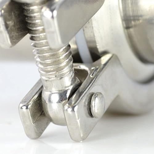 Abrazadera Tri Clamp 316 de acero inoxidable con junta PTFE para tubería alimentaria de 38mm 6