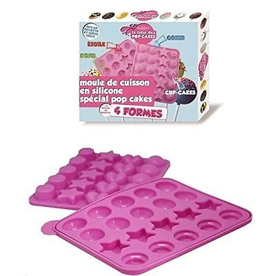 Ard'time POPCPM-2 Moule à Popcake Forme Coeur/Etoile