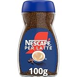 NESCAFà Classic Per Latte Caffè Solubile, Barattolo 100g