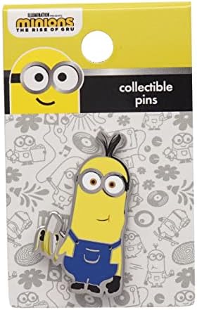 Minions - Kevin Eating Banana Enamel Pin | Official Licensed Merchandise image 4