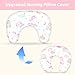 Pea Pod Nursing Pillow Cover, Soft Stretchy Nursing Cover for New-Designed Breastfeeding Pillow, Removable Feeding Slipover for Baby Boy and Girls, Cute Unicorn Pattern