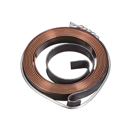 sourcing map perceuse colonne alimentation bobine Penne ressort Suspension 980mm 40x6x0,7mm