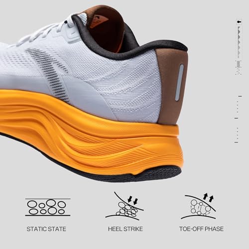 Image of ANTA Men's PG7 Running Shoes Cushioning Comfortable Breathable Athletic Workout Gym Cross Trainer Sports Sneakers