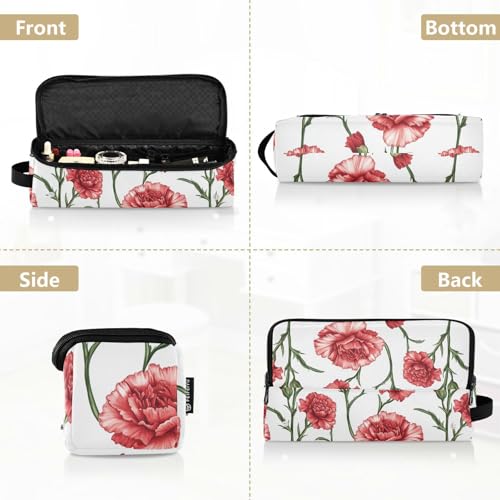 Bolso de viaje para herramientas de cabello con base resistente al calor y cierre magnético para planchas y rizadores miniatura 5