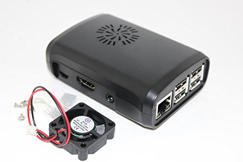 RPISHOP.in : Raspberry pi 3 Model B/B+ ABS Glossy Black Blob case with Mini Fan (B0110MC45A) Amazon Price History, Amazon Price Tracker