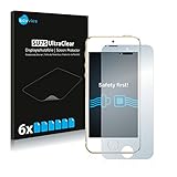 goophone xs max 256gb 6x Savvies Ultra-Clear Schutzfolie passgenau zugeschnitten und kompatibel mit Goophone i5s - Made in Germany