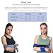 Wonder Care Left Right Shoulder Immobilizer Arm Sling Elastic Brace for Clavicle Collar Bone Dislocation Subluxation Shoulder stabilizer Compression Brace After Rotator Cuff Surgery