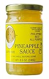 Lola Cion's Pineapple Sauce (8.5 oz.) All Natural, Gluten-Free Multipurpose Glaze, Dressing, Topping, or Dip | Sweet, Low-Sugar Flavor | Cooking and Baking | Glaze