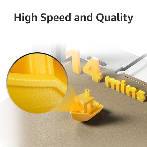 bambu lab a1 mini 3d printer support multi-color 3d printing set up in 20 mins high speed amp precision full-auto calibration amp active flow rate compensation 48 db quiet fdm 3d printers