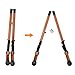 AW Wood Folding Guitar Stand A-Frame Instrument Display Stand with Foam Arms