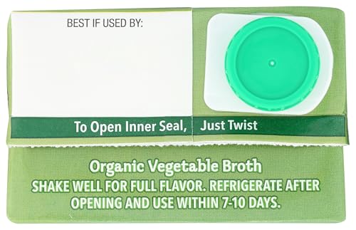 Pacific Natural Foods Organic Vegetable Broth (1 x 32 FL OZ) - Image 5