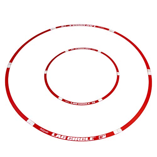 GoSports LAG Circle Putting and Chipping Training Tool - Includes 6 ft and 3 ft Circles by GoSports - Used condition - US$28.81