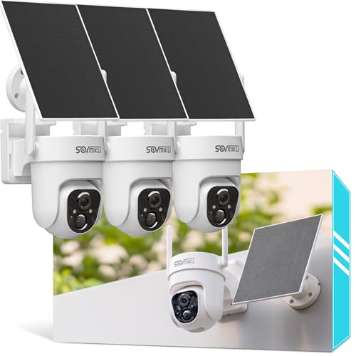 Vicohome-3CQ4-2K-AI-Solar-Security-Cameras-Wireless-Outdoor-360Pan-Tilt Vicohome 3CQ4 2K AI Solar Security Cameras, Wireless Outdoor, 360ยฐPan-Tilt - Image 1