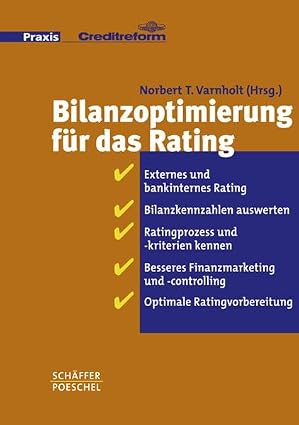 Bilanzoptimierung für das Rating book cover