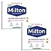 Milton Sterilising Tablets – 2 Pack (56 Tablets Total) | Cold Water Baby Bottle Steriliser | Kills 99.9% of Germs | Fast & Easy | Travel-Friendly | Trusted UK Brand
