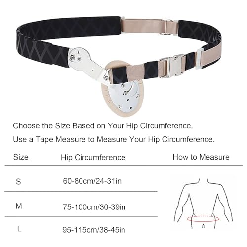 Faja para Hernia para Mujeres y Hombres, Soporte Inguinal Ajustable, Acero Inoxidable 304 (Grande) miniatura 2