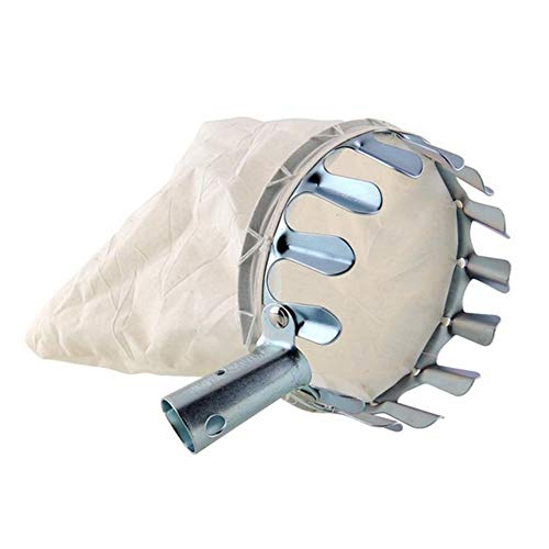 JKHK Fruit Picker Head Basket,Citrus Picker Fruit Picker Head Portable Metal Fruit Catcher Picking Basket Tool for Harvest Picking Citrus Pear Peach,Agricultural Garden Hardware Tools Cover