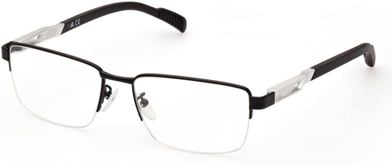 adidas SPORT SP5026 Okulary, Matte Black, 55/17/140 dla mężczyzn, Matowy czarny