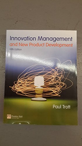 Trott: Innovation Mngt and NPD_p5 (5th Edition)