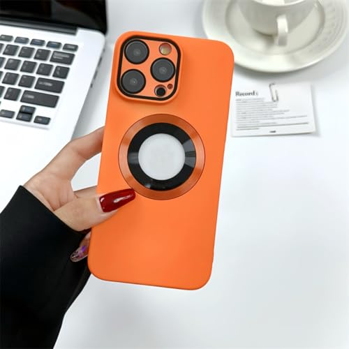 Film magnétique pour objectif d'iPhone 14 Pro, l'accessoire orange idéal pour voyager protégé
