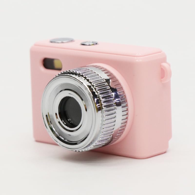 Amazon | 超ミニデジカメ HED-1687, ピンク, コンパクトデザイン