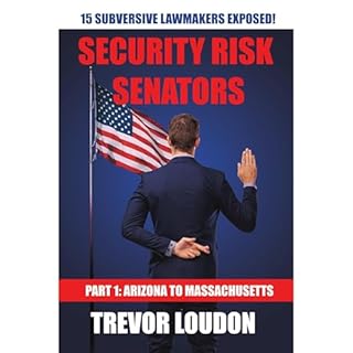 Security Risk Senators Audiolibro Por Trevor Loudon arte de portada