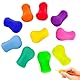 10 Stück Schreibhilfe für Stift Kinder,Silikon Stiftehalter Kinder,Weiche Schreibhilfe Kinder,Bleistifte Griffe,Stifthaltung Kinder Hilfsmittel,Hilfe Ergonomische,Linkshänder Rechtshänder Lernhilfe