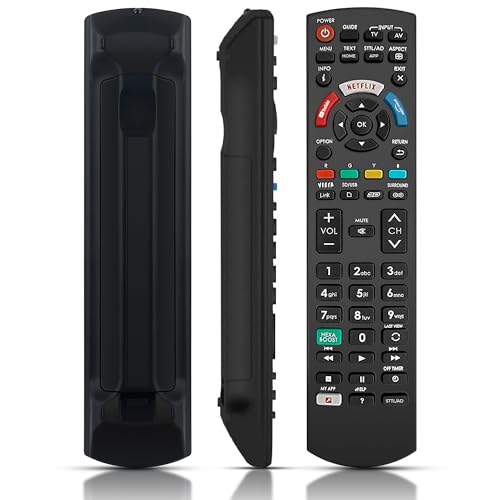 Panasonic Tv Remote Control Replacement For All Panasonic Viera Smart Tv Remote, Hd Led Lcd And Plasma Tv, Panasonic Remote Control For Panasonic Tv Is A Panasonic Universal Tv Remote Control.
